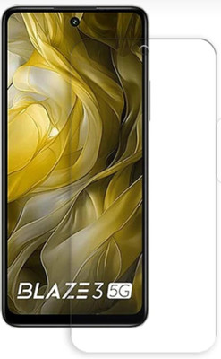 DB Tempered Glass Guard for LAVA BLAZE 3 5G FRONT TEMPERED GLASS(Pack of 1)