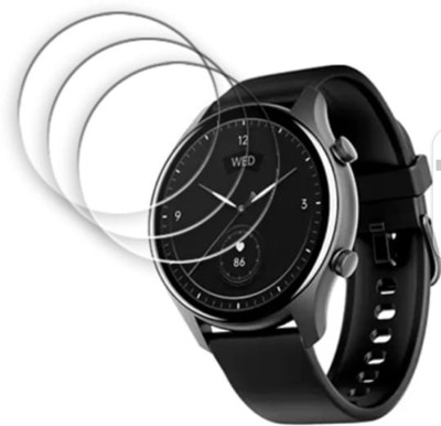 DB Tempered Glass Guard for BOAT LUNAR CALL PLUS 1.43 SMART WATCH TEMPERED GLASS( PACK OF 3)(Pack of 3)
