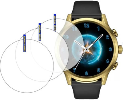 DOWRVIN Tempered Glass Guard for FIRE-BOLTT INFINITY SMART WATCH (PACK OF 3)(Pack of 3)