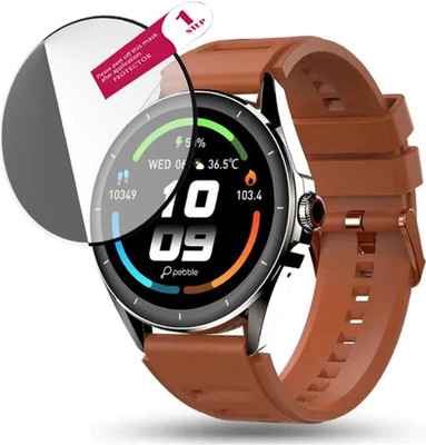 ZIDZEE Tempered Glass Guard for PABBLE COSMOS VALOR SMART WATCH SCREEN GUARD(Pack of 1)