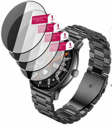DB Tempered Glass Guard for PEBBLE METTLE PRO SMART WATCH TEMPERED GLASS (PACK OF 4)(Pack of 4)