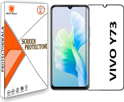 AARAVI TRADERS Tempered Glass Guard for Y73 VIVO SCREEN GLASS(Pack of 1)