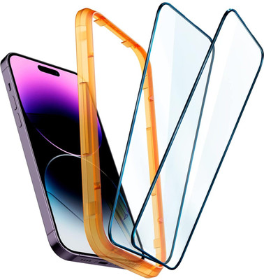 Spigen Tempered Glass Guard for Apple iPhone 14 Pro Max(Pack of 2)