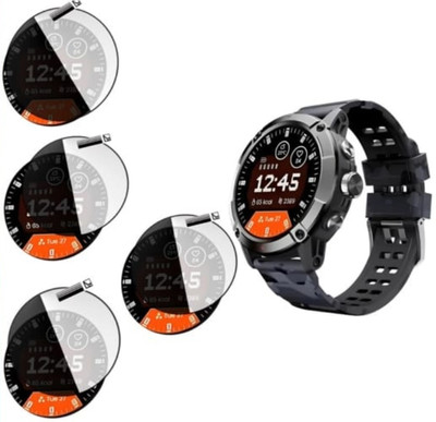 KHWABEEDA Tempered Glass Guard for AMBRANE CREST PRO SMART WATCH (PACK OF 4)(Pack of 4)
