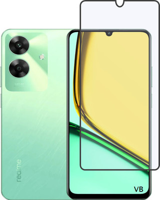 VISHZONE Tempered Glass Guard for Realme C61(Pack of 1)
