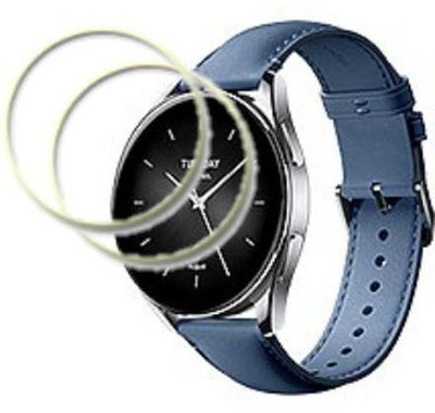 MUTAALI Tempered Glass Guard for Xiaomi Watch S2 Smartwatch(Pack of 2)
