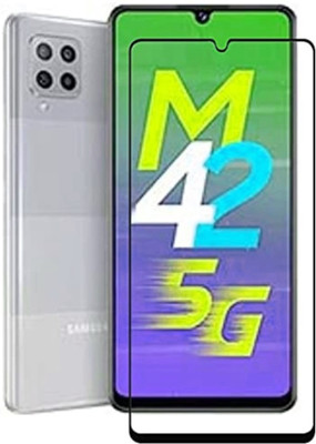 ASMANTIC Tempered Glass Guard for Samsung Galaxy M42 5G(Pack of 1)