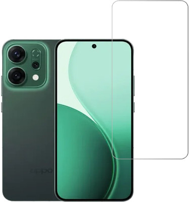 KARTRAY Tempered Glass Guard for Oppo Reno 14 5G, Transparent Glass(Pack of 1)