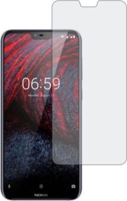 Fasheen Tempered Glass Guard for NOKIA X6 2018 (Flexible & Shatterproof)(Pack of 1)