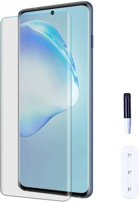 Maxboost Tempered Glass Guard for Vivo X70 Pro (6.56 Inch) Premium Border Less UV Screen Protector Guard, 9H Hardness(Pack of 1)