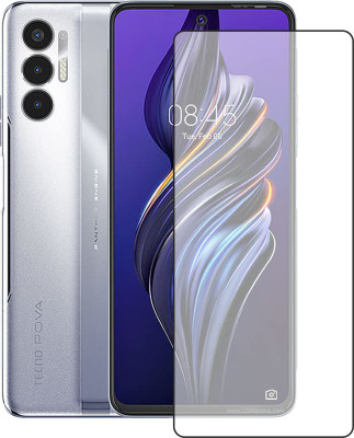 kentop Tempered Glass Guard for Tecno Pova 3 5G(Pack of 1)
