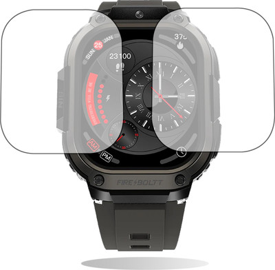 MOBIFONIC Tempered Glass Guard for Fire Boltt Clickk(Pack of 2)