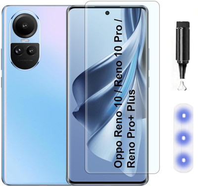 crixus Edge To Edge Tempered Glass for Oppo Reno10 Pro Plus(Pack of 1)