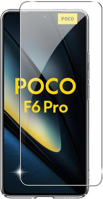 Bai and kaka Tempered Glass Guard for POCO F6 Pro(Pack of 1)