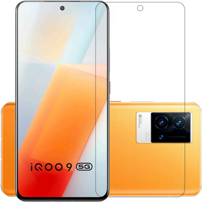 AGRSHI Tempered Glass Guard for iQOO 9 5G, iQOO 9(Pack of 1)