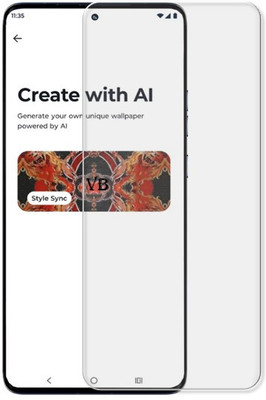 VISHZONE Tempered Glass Guard for Motorola Edge 50 Pro, Moto Edge 50 Pro(Pack of 1)