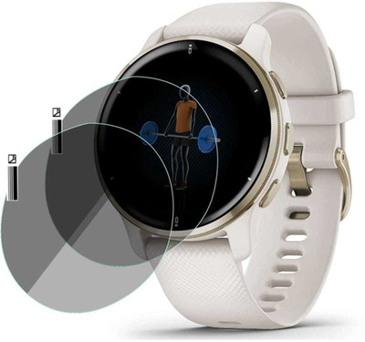 DB Tempered Glass Guard for GARMIN VENU 2 PLUS SMARTWATCH(Pack of 2)