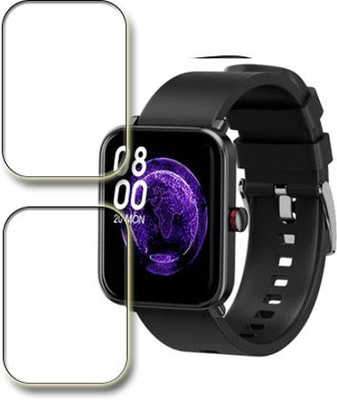 MUTAALI Tempered Glass Guard for Fire-Boltt Rebel Smartwatch(Pack of 2)