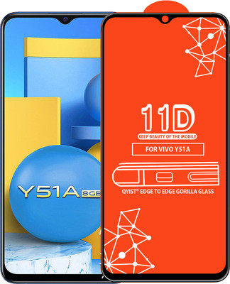 Qyist Tempered Glass Guard for Vivo Y51A(Pack of 1)