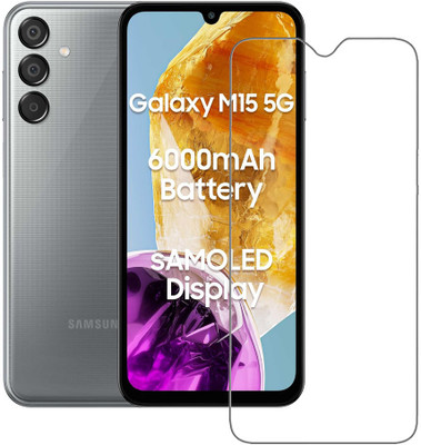 BRENZZ Tempered Glass Guard for Samsung Galaxy M15 5G(Pack of 1)