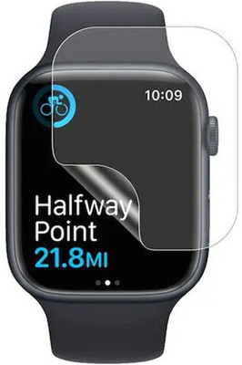 Quroxo Tempered Glass Guard for Apple Watch Series 8 45mm(Pack of 1)
