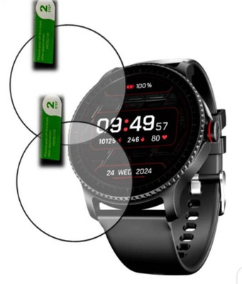 DB Tempered Glass Guard for BOAT LUNAR DISCOVERY 3.5 SMART WATCH TEMPERED GLASS (PACK OF 2)(Pack of 2)