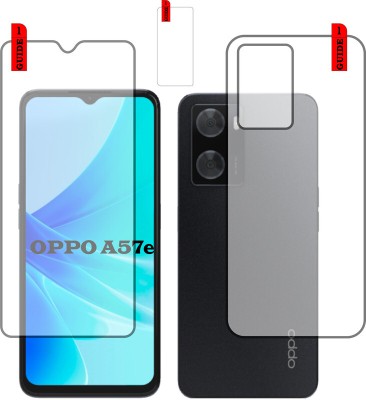 RapTag Edge To Edge Tempered Glass for OPPO A57e (Flexible) (.943)(Pack of 2)