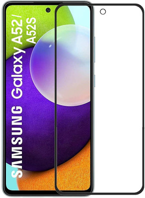Viveks Edge To Edge Tempered Glass for Samsung Galaxy A52 / Samsung Galaxy A52s / A53 5G / Samsung Galaxy S20 FE 5G(Pack of 1)