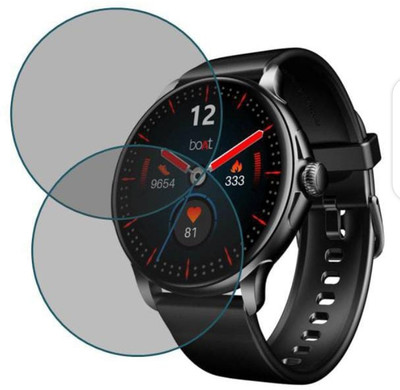 KHWABEEDA Tempered Glass Guard for BOAT LUNAR OASIS W/X1 1.43 SMART WATCH TEMPERED GLASS (PACK OF 2)(Pack of 2)