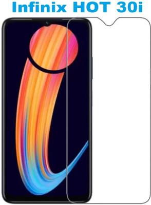 EASYBIZZ Tempered Glass Guard for Infinix Hot 30i(Pack of 1)