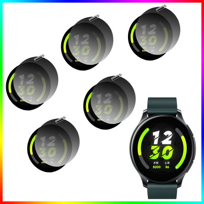 HIDEOUS Tempered Glass Guard for Realme Watch T1 Screen Guard(Pack of 5)