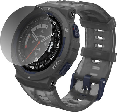 HIDEOUS Tempered Glass Guard for Amazfit Active Edge(Pack of 1)