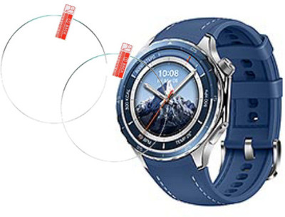 MUTAALI Tempered Glass Guard for Oppo Watch X2 Smartwatch(Pack of 2)