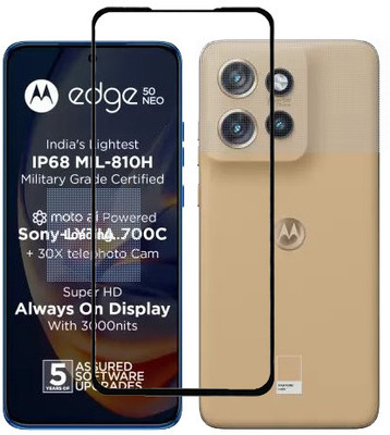VIGHNAD Tempered Glass Guard for MOTOROLA Edge 50 Neo, MOTOROLA Edge 50 Neo, moto edge 50 neo, motorola edge 50 neo(Pack of 1)