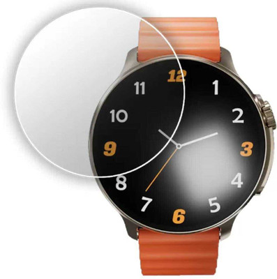 DB Tempered Glass Guard for CROSSBEATS AURA 1.46 SMART WATCH TEMPERED GLASS(Pack of 1)