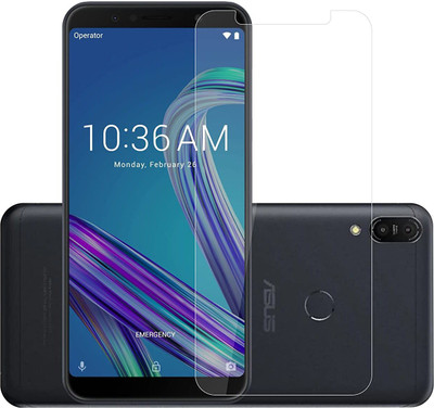 9H Tempered Glass Guard for Asus Zenfone Max Pro M1(Pack of 1)
