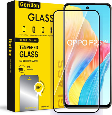 Gorilion Tempered Glass Guard for Oppo F23 5G(Pack of 1)