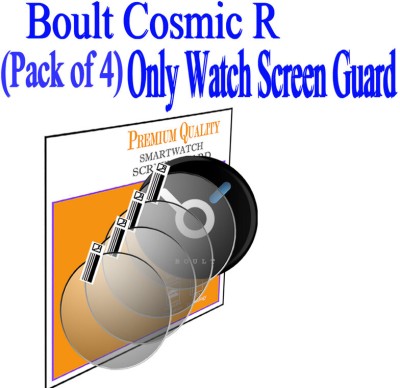 daffin Tempered Glass Guard for Boult Cosmic R(Pack of 4)