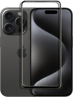 Caseline Tempered Glass Guard for APPLE iPhone 15 Pro, iPhone 15 Pro(Pack of 1)