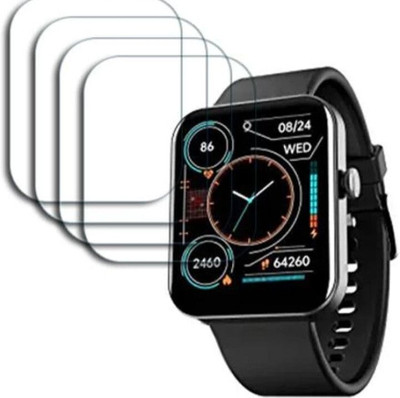 KHWABEEDA Tempered Glass Guard for BOAT WAVE LEAP CALL 1.83 SMART WATCH SCREEN GURD (PACK OF 4)(Pack of 1)
