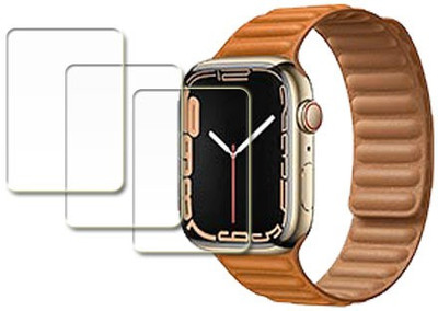 MUTAALI Tempered Glass Guard for M-WP3-Apple Watch Series 7(Pack of 3)