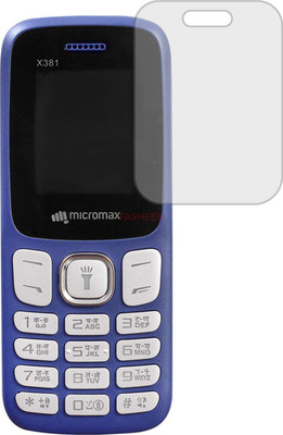 Fasheen Tempered Glass Guard for MICROMAX X381 (Flexible & Shatterproof)(Pack of 1)