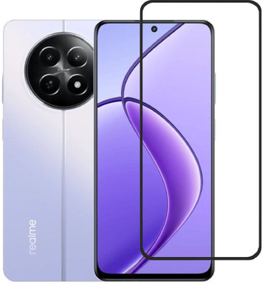 BRENZZ Edge To Edge Tempered Glass for Realme 12x 5G, realme 12x(Pack of 1)