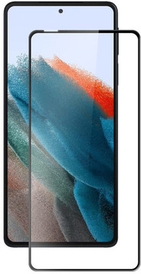 CONNECTPOINT Edge To Edge Tempered Glass for Motorola Moto E32(Pack of 1)