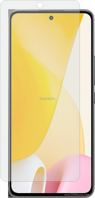 Fasheen Tempered Glass Guard for MI 12 LITE Flexible , ShatterProof 9H Fiber(Pack of 1)
