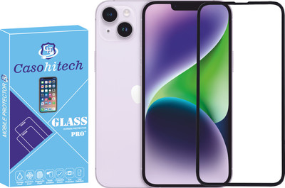 casohitech Tempered Glass Guard for Apple iPhone 14 Plus (3PCS)(Pack of 3)