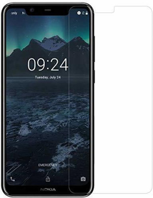 RCHJV Tempered Glass Guard for Nokia 5.1(Pack of 1)