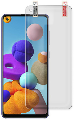 ARBAN Tempered Glass Guard for Samsung Galaxy A21S Front Matte Screen Protector(Pack of 1)
