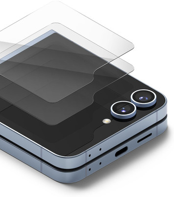 Ringke Tempered Glass Guard for Samsung Galaxy Z Flip 6(Pack of 2)