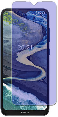 MUTAALI Tempered Glass Guard for Nokia C20 Plus Front Anti Blue(Pack of 1)